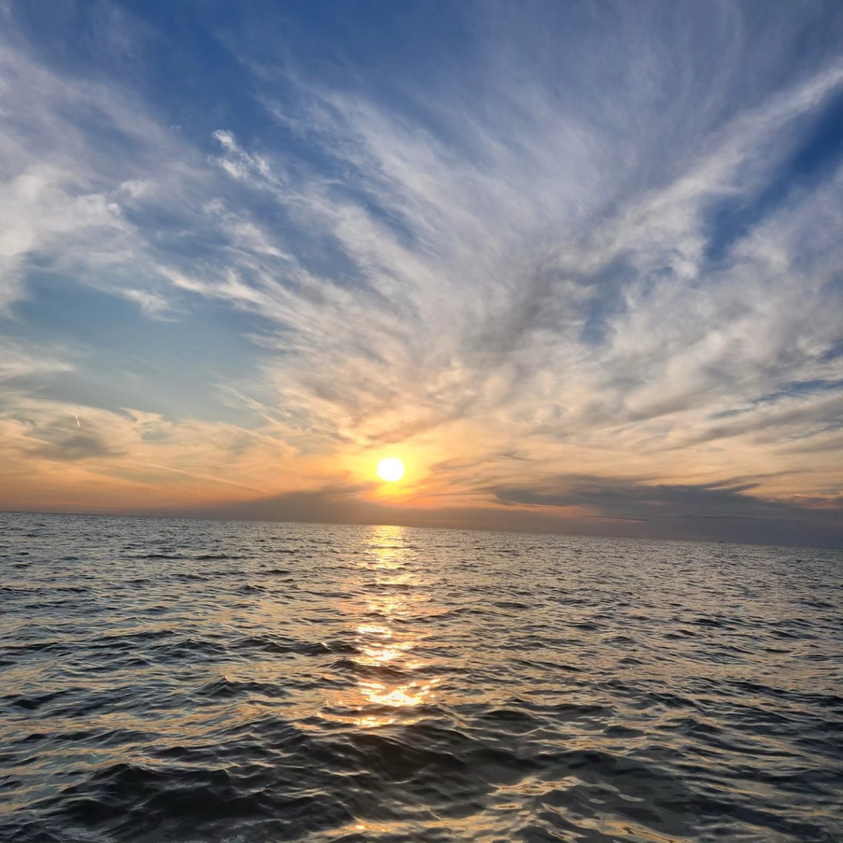 Sunset Off the Coast
